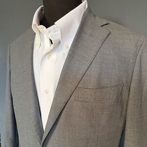 Universal Language Supersonic Blazer | 38R | Grey Wool Italy